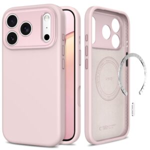 TECH-PROTECT UNIQ MagSafe CC Apple iPhone 17 PRO MAX / 18 PRO MAX ŠVELNIAI ROŽINIS