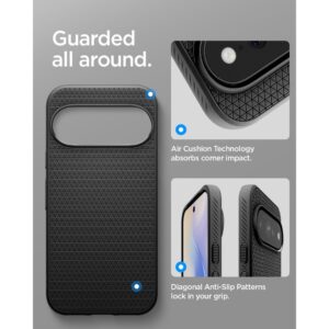 SPIGEN LIQUID AIR MAG MAGSAFE GOOGLE PIXEL 11 PRO MATINIS JUODAS - Image 10