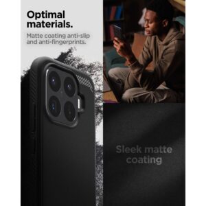 SPIGEN RUGGED ARMOR XIAOMI 17T PRO MATINIS JUODAS - Image 10