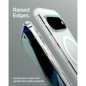 SPIGEN ULTRA HYBRID MAG MAGSAFE GOOGLE PIXEL 11 PRO SKAIDRUS/BALTAS - Image 8