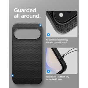 SPIGEN LIQUID AIR GOOGLE PIXEL 11 PRO XL MATINIS JUODAS - Image 10