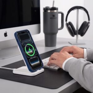 TECH-PROTECT BASICMAG MAGSAFE Apple iPhone 17 PRO MAX / 18 PRO MAX MATINIS TAMSIAI MĖLYNAS - Image 10