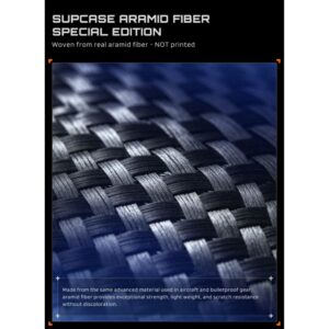 SUPCASE UB AERO MAGSAFE 2-SET GALAXY Z FOLD 8 ULTRA ARAMID JUODAS - Image 10