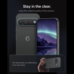 Spigen OPTIK PRO GLAS.TR EZ FIT KAMEROS APSAUGA 2-PACK GOOGLE PIXEL 11 PRO SKAIDRI - Image 10