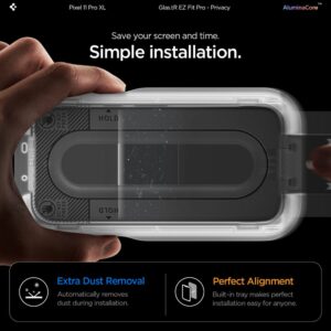 PRIVATUMĄ UŽTIKRINANTIS STIKLAS Spigen GLAS.TR EZ FIT PRO AC 2-PACK GOOGLE PIXEL 9 PRO XL / 10 PRO XL / 11 PRO XL PRIVACY - Image 10