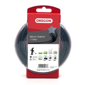 OREGON PJOVIMO VALAS KRŪMAPJOVEI ŽVAIGŽDUTĖ 3,0mm x 15m NYLIUM STARLINE
