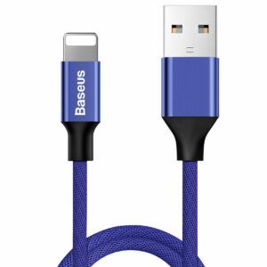 Baseus laidas Yiven USB - Lightning 1,2 m 2A tamsiai mėlynas
