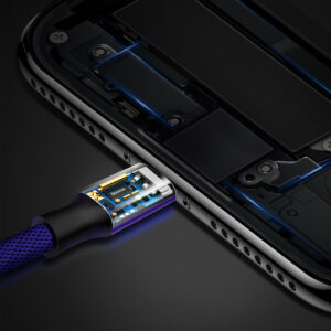 Baseus laidas Yiven USB - Lightning 1,2 m 2A tamsiai mėlynas - Image 7