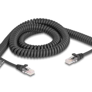 DeLOCK 87994 tinklo kabelis Juoda 3 m Cat5e - Image 1