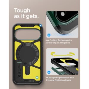 SPIGEN TOUGH ARMOR MAG MAGSAFE DĖKLAS GOOGLE PIXEL 11 PRO ABYSS GREEN - Image 11