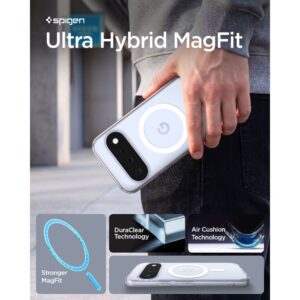 SPIGEN ULTRA HYBRID MAG MAGSAFE GOOGLE PIXEL 11 SKAIDRUS/BALTAS - Image 11