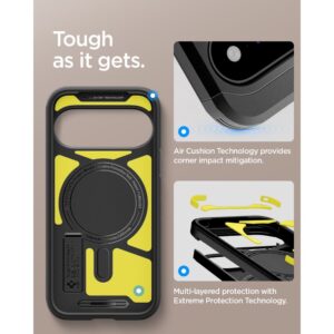 SPIGEN TOUGH ARMOR MAG MAGSAFE DĖKLAS GOOGLE PIXEL 11 JUODAS - Image 11