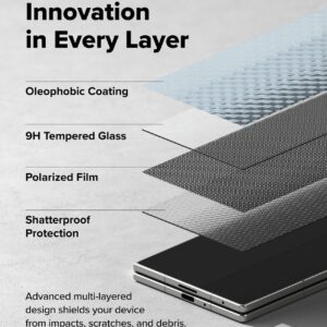 PRIVATUMĄ UŽTIKRINANTIS STIKLAS RINGKE COVER DISPLAY EASY SLIDE 360 2-PACK Samsung Galaxy Z FOLD 8 ULTRA PRIVACY - Image 10