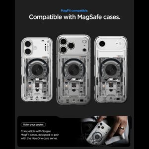 Spigen ULTRA HYBRID Wallet MagSafe MAGNETINIS KORTELIŲ DĖKLAS NEO ONE - Image 11