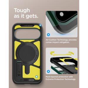 SPIGEN TOUGH ARMOR MAG MAGSAFE DĖKLAS GOOGLE PIXEL 11 ABYSS GREEN - Image 11