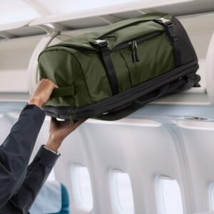 Tech-Protect DEFENDER S70 RYANAIR & WIZZAIR KELIONINĖ KUPRINĖ NEŠIOJAMAM KOMPIUTERIUI, 24L 40x30x20, KARINĖ ŽALIA - Image 10