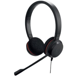 Jabra Evolve 20 Laisvų rankų įranga Vielinis Su lankeliu Biuras / skambučių centras USB Type-C / USB Type-A Juoda - Image 1