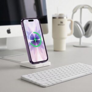 TECH-PROTECT MAGFLEX MAGSAFE Apple iPhone 17 BLIZGANTI LEVANDŲ SPALVA - Image 3