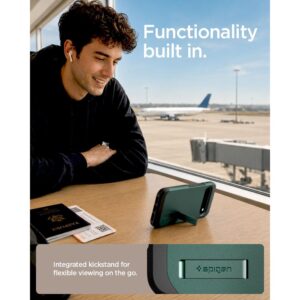 SPIGEN TOUGH ARMOR MAG MAGSAFE DĖKLAS GOOGLE PIXEL 11 ABYSS GREEN - Image 12