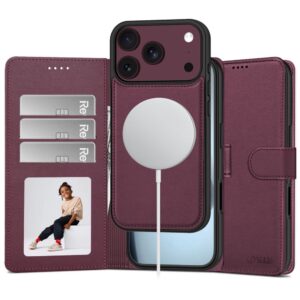 Tech-Protect Wallet MagSafe Apple iPhone 17 PRO MAX / 18 PRO MAX ŠILKMEDŽIO SPALVOS DĖKLAS