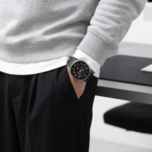Tech-Protect DEFENSE 2-PACK SAMSUNG Samsung Galaxy WATCH 8 / 9 (40 MM) MATINIS JUODAS IR SKAIDRUS - Image 12