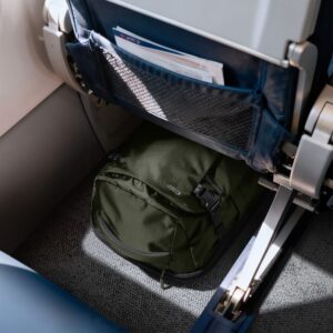 Tech-Protect DEFENDER S70 RYANAIR & WIZZAIR KELIONINĖ KUPRINĖ NEŠIOJAMAM KOMPIUTERIUI, 24L 40x30x20, KARINĖ ŽALIA - Image 11