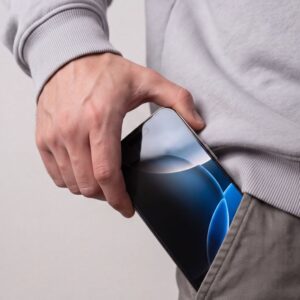PRIVATUMĄ UŽTIKRINANTIS STIKLAS TECH-PROTECT GLASS SPY+ 2-PACK Apple iPhone 18 PRO PRIVACY - Image 11