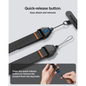 SPIGEN UNIVERSALUS REGULIUOJAMAS RIEŠO DIRŽELIS JUODAS - Image 12