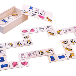 Iliustruotas domino su gyvūnais vaikams ZA2515 - Image 2