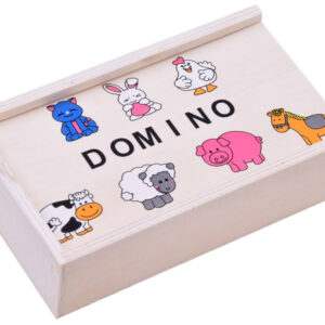 Iliustruotas domino su gyvūnais vaikams ZA2515 - Image 4