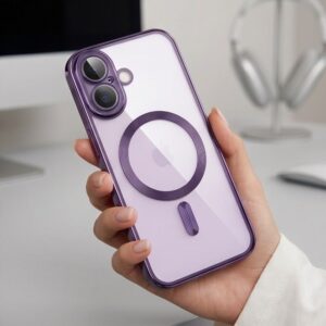 TECH-PROTECT MAGFLEX MAGSAFE Apple iPhone 17 BLIZGANTI LEVANDŲ SPALVA - Image 4