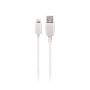 Maxlife laidas USB - Lightning 0,5 m 2A baltas