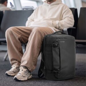 Tech-Protect DEFENDER S70 RYANAIR & WIZZAIR KELIONINĖ KUORINĖ NEŠIOJAMAM KOMPIUTERIUI 24L 40x30x20 JUODA - Image 12