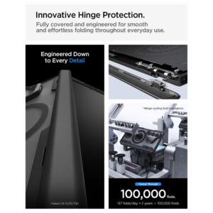 SPIGEN OPTIK ARMOR PRO MAGSAFE GALAXY Z FOLD 8 ULTRA JUODAS - Image 14