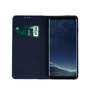 Natūralios odos „Smart Pro“ dėklas, skirtas Apple iPhone 17 Pro Max 6,9" tamsiai mėlynas - Image 2