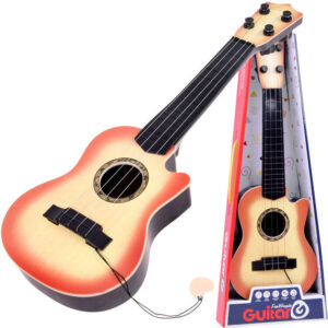 Maža 4 stygų gitara vaikams, feather IN0120