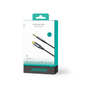 Joyroom Audio Transfer Series SY-A07 Mini Jack 3.5mm/USB-C Cable 1.2m - Black - Image 5
