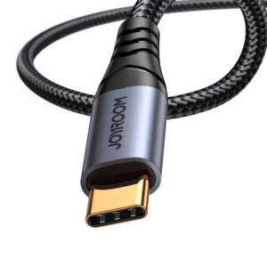 Joyroom Audio Transfer Series SY-A07 Mini Jack 3.5mm/USB-C Cable 1.2m - Black - Image 2