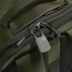 Tech-Protect DEFENDER S70 RYANAIR & WIZZAIR KELIONINĖ KUPRINĖ NEŠIOJAMAM KOMPIUTERIUI, 24L 40x30x20, KARINĖ ŽALIA - Image 14