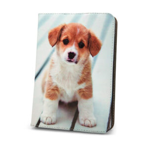Universalus dėklas Cute Puppy planšetiniam kompiuteriui 9-11''(I27 x P20 cm)