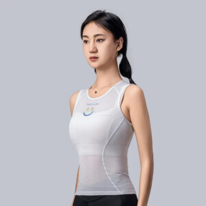Rockbros YDBX001 Women's Quick-Dry Sleeveless Cycling Jersey M/L - White - Image 4