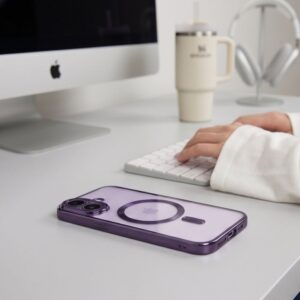 TECH-PROTECT MAGFLEX MAGSAFE Apple iPhone 17 BLIZGANTI LEVANDŲ SPALVA - Image 7