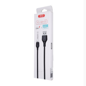 XO kabelis NB103 USB - Lightning 2,0 m 2,1A baltas - Image 2