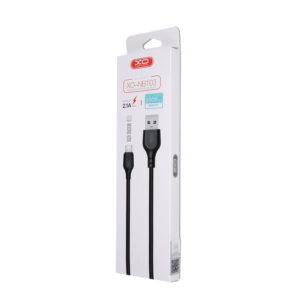 XO kabelis NB103 USB - microUSB 2,0 m 2,1A baltas - Image 2