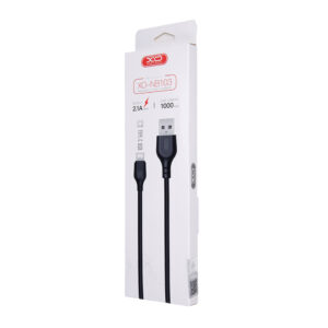 XO laidas NB103 USB - USB-C 1,0 m 2,1A juodas - Image 2