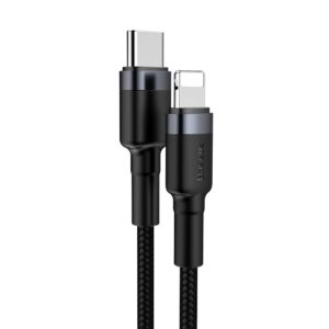 Baseus laidas Cafule PD USB-C – Lightning 1,0 m pilkas-juodas 18W - Image 5