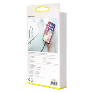 Baseus laidas Cafule PD USB-C – Lightning 1,0 m pilkas-juodas 18W - Image 7