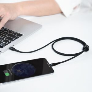 Baseus laidas Cafule PD USB-C – Lightning 1,0 m pilkas-juodas 18W - Image 9