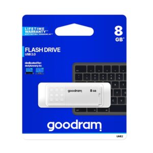 Goodram USB atmintinė 8GB USB 2.0 UME2 balta - Image 5