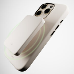 Puro Icon Mag Pro MagSafe Silicone Case for iPhone 16 Pro - Beige - Image 8